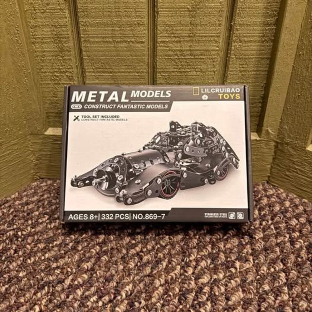 Lilcruibao Toys Metal Models Batmobile Model Kit